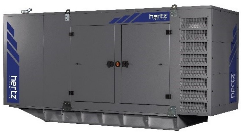 Дизельный генератор Hertz HG 750 DL в кожухе
